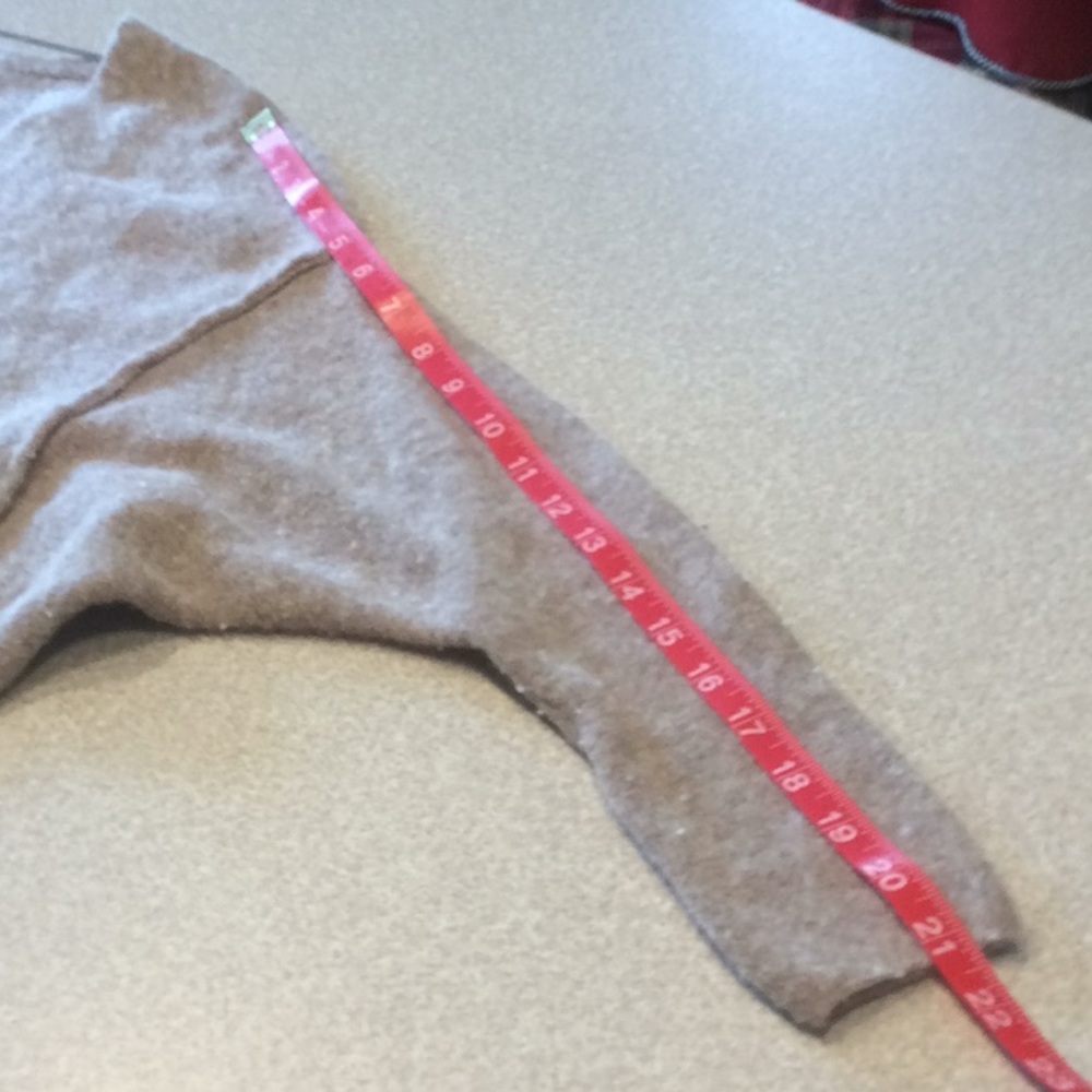 Free People Softly Vee Tan Sweater - Size XS - Picture 11 of 16